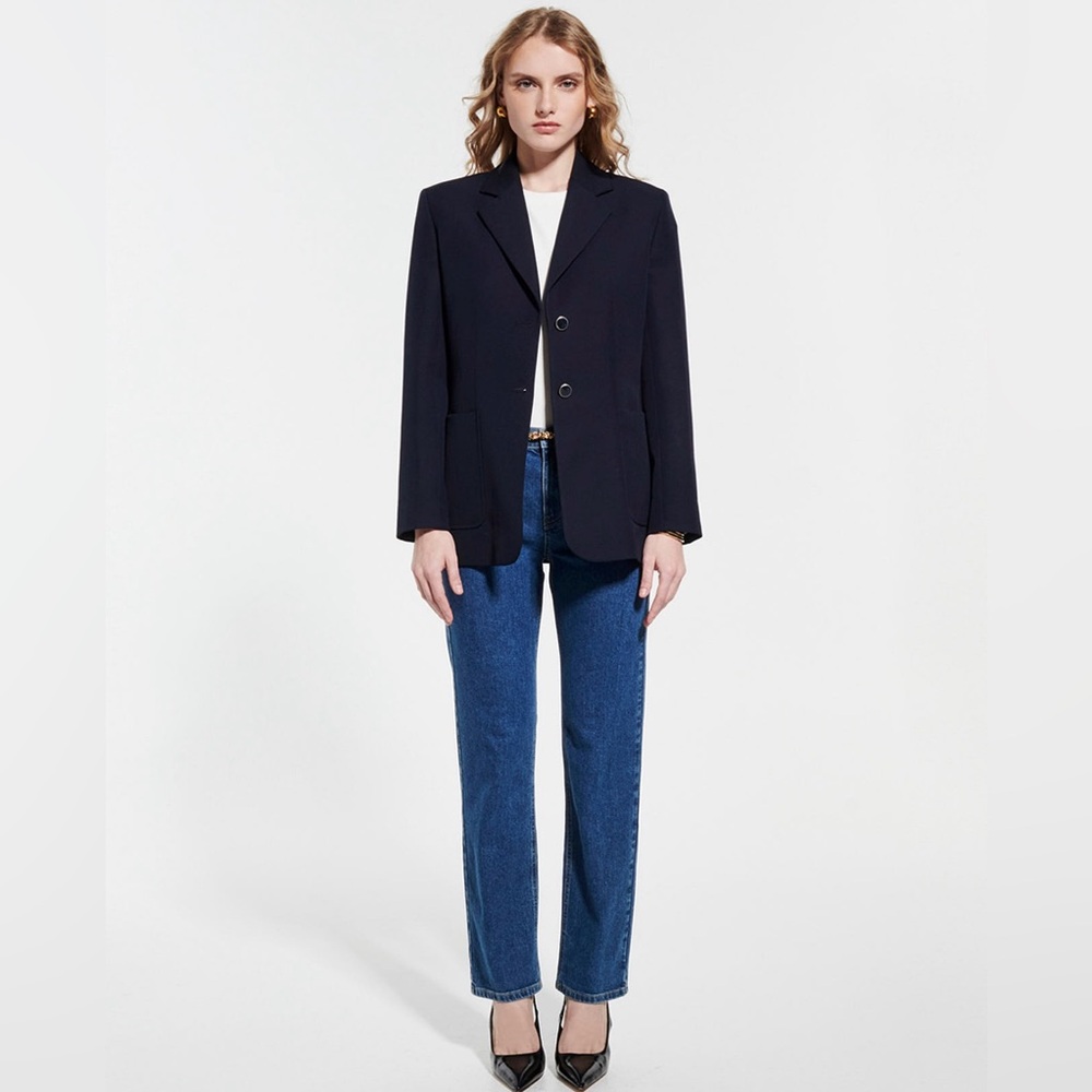 Parisian signature women’s size 14 P blazer three button front‎ new with tags